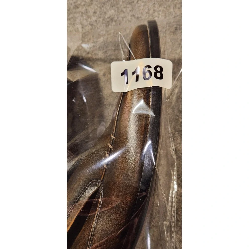 Steve Madden Shoes Mens Size‎ 11 Brown Leather Slip On Dress Loafers Oxford